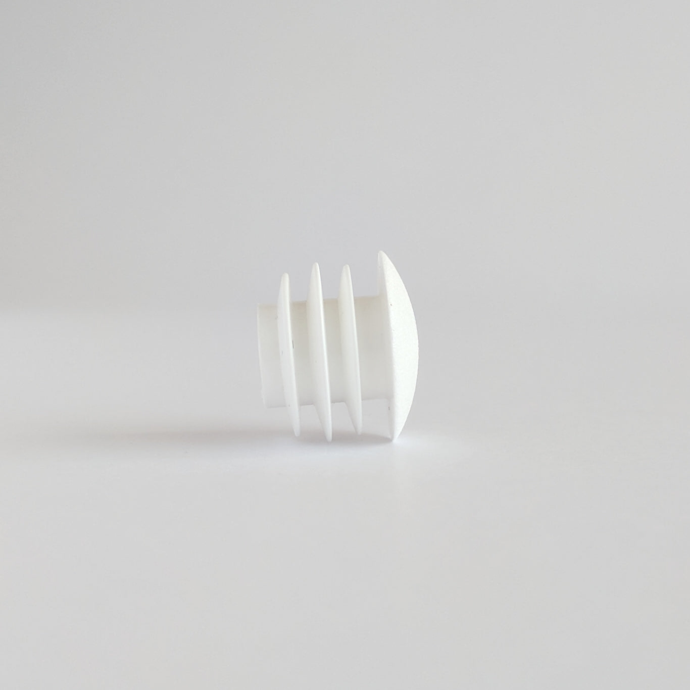 Thin Head Round Tube Insert 15mm White  | Made in Germany | Keay Vital Parts - Keay Vital Parts