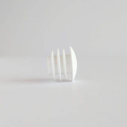 Thin Head Round Tube Insert 15mm White  | Made in Germany | Keay Vital Parts - Keay Vital Parts