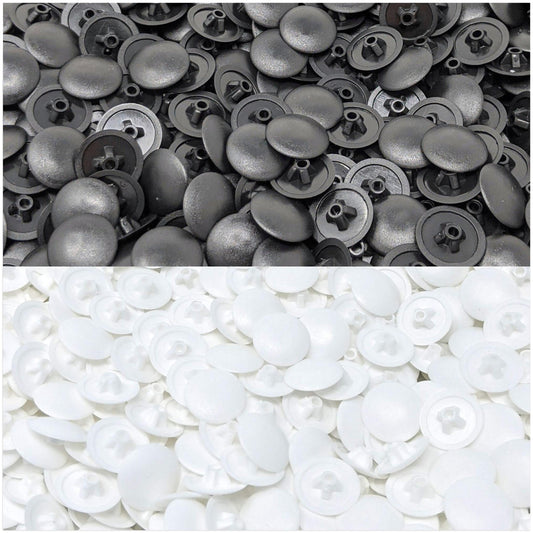PZ3 Pozi Screw Caps Covers (13mm x 2.4mm) | Made in Germany | Keay Vital Parts