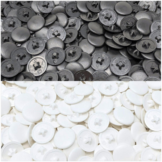 PZ3 Pozi Screw Caps Covers (15mm x 2.4mm) | Made in Germany | Keay Vital Parts