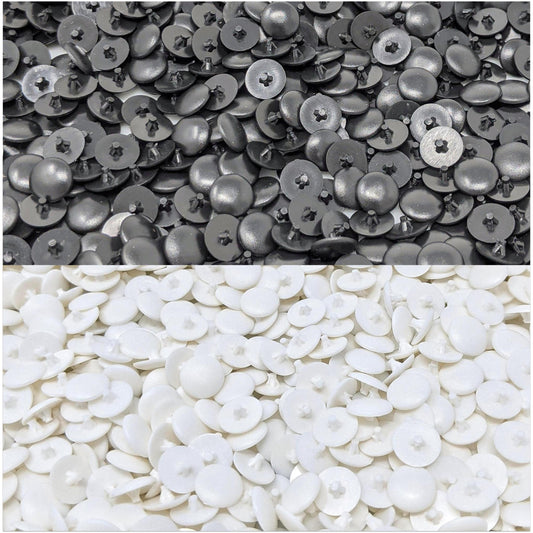 PZ1 Pozi Screw Caps Covers (8.1mm x 1.7mm) | Made in Germany | Keay Vital Parts