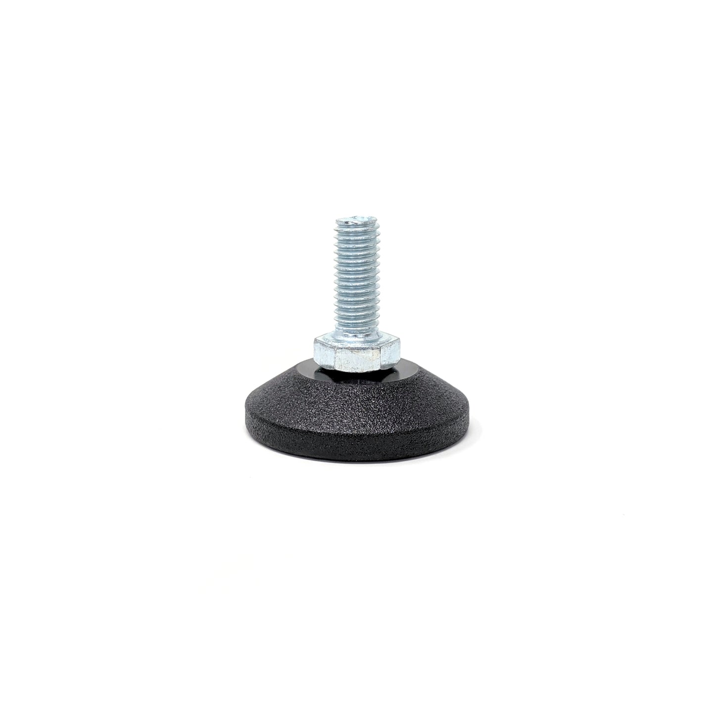 Adjustable Feet, 38mm Dia. Base, M8 20mm Thread, 400kg Static Load Capacity - Made In Germany - Keay Vital Parts