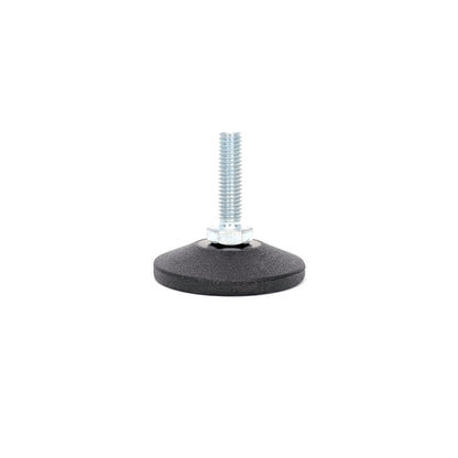 Adjustable Feet, 48mm Dia. Base, M8 30mm Thread, 400kg Static Load Capacity - Made In Germany - Keay Vital Parts
