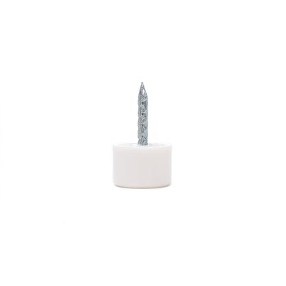 White Shelf Support Pegs with Round Edge - Made in Germany - Keay Vital Parts