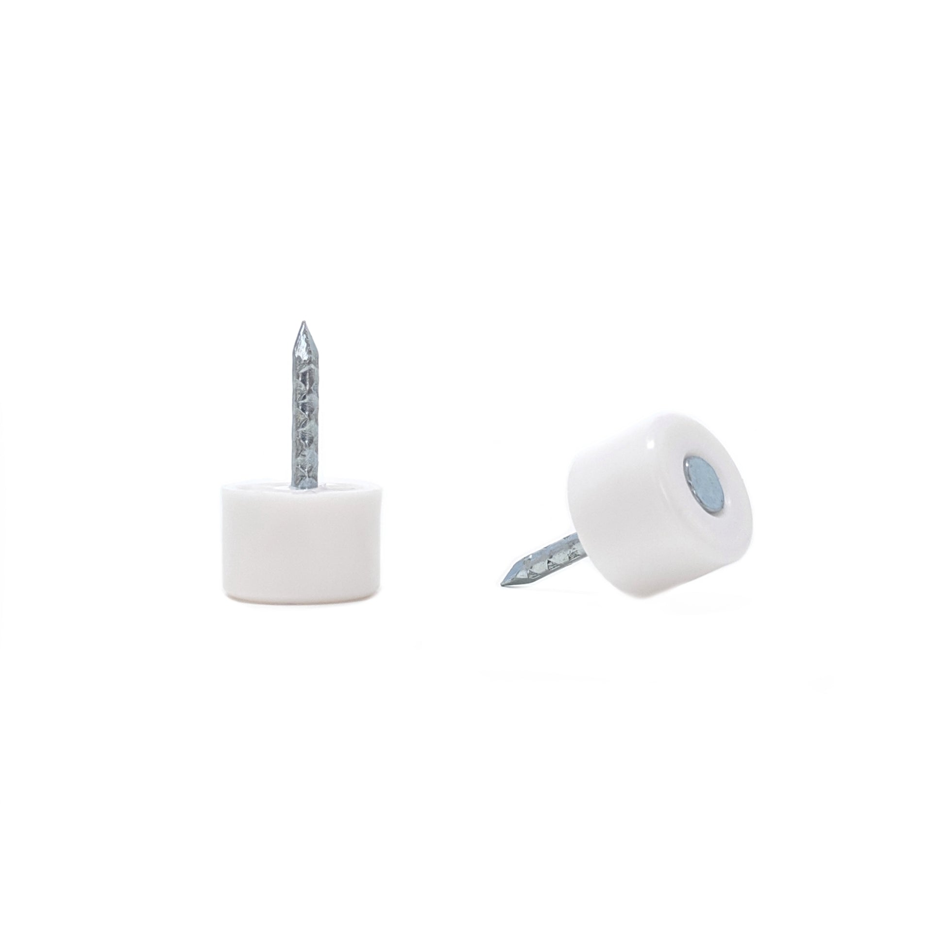White Shelf Support Pegs with Round Edge - Made in Germany - Keay Vital Parts
