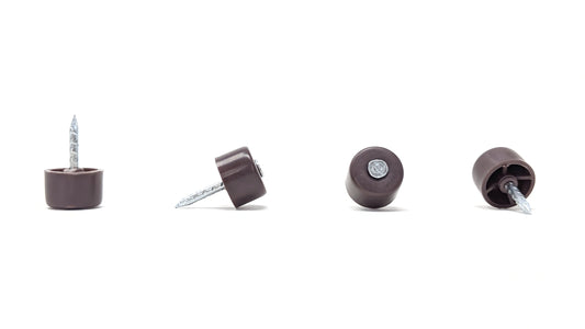 Brown Shelf Support Pegs with Round Edge - Made in Germany - Keay Vital Parts