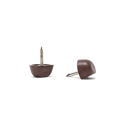 Brown Shelf Support Pegs with Straight Edge - Made in Germany - Keay Vital Parts