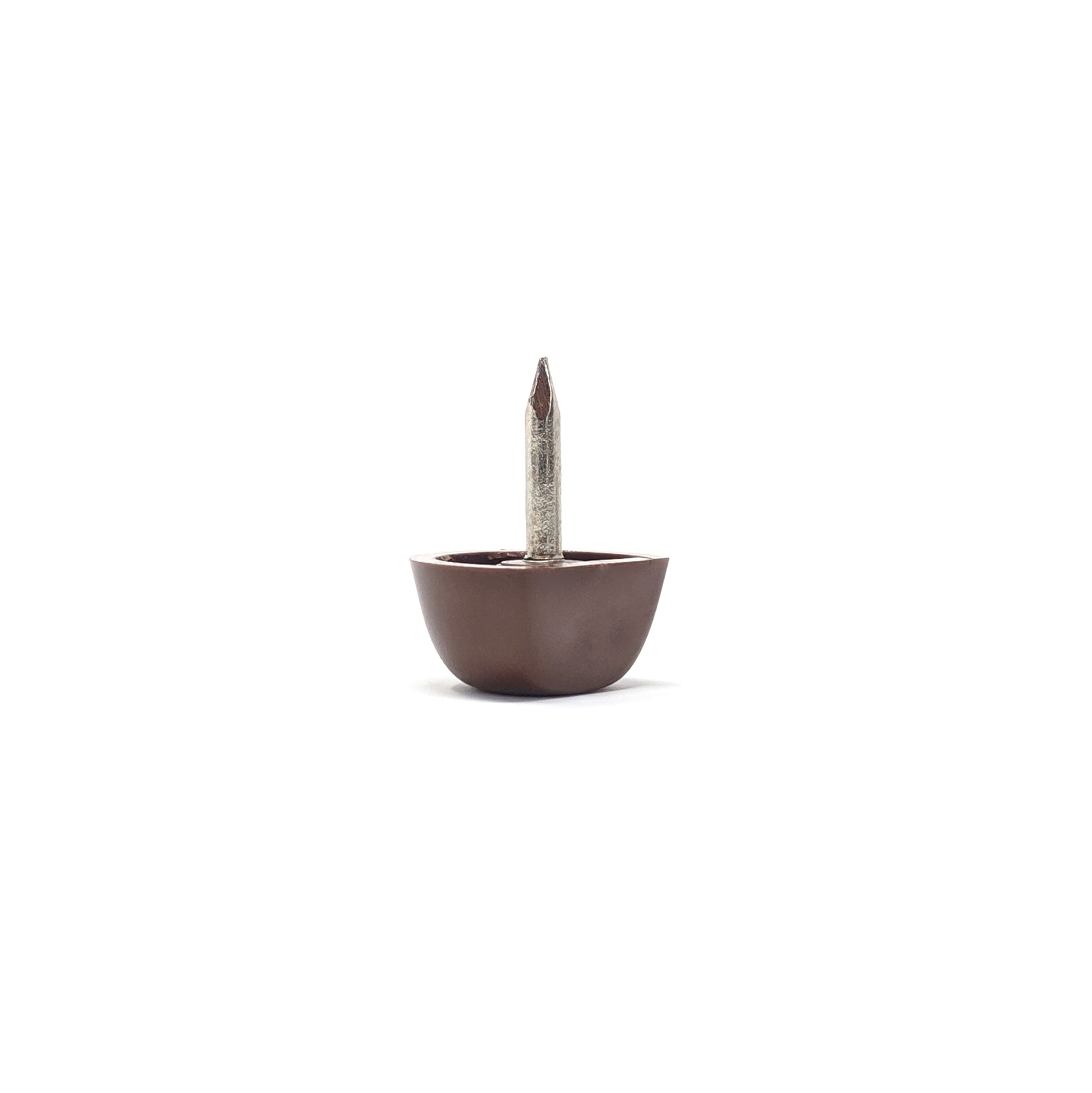 Brown Shelf Support Pegs with Straight Edge - Made in Germany - Keay Vital Parts