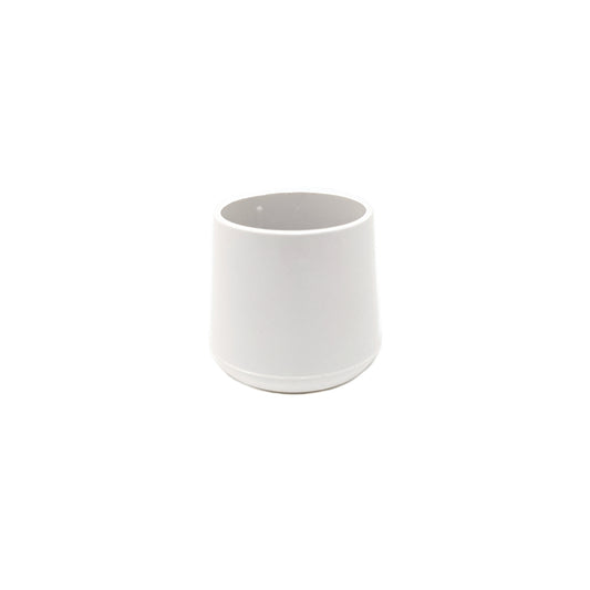 33.5mm White Rubber Ferrules with Steel Base Insert - Made in Germany - Keay Vital Parts