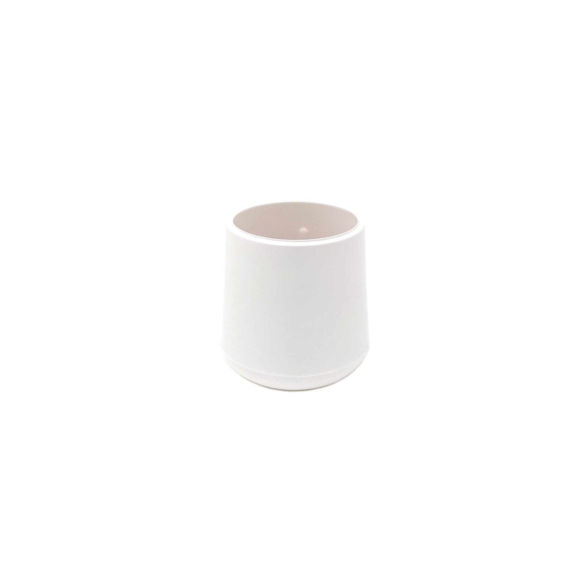 26mm White Rubber Ferrules with Steel Base Insert - Made in Germany - Keay Vital Parts
