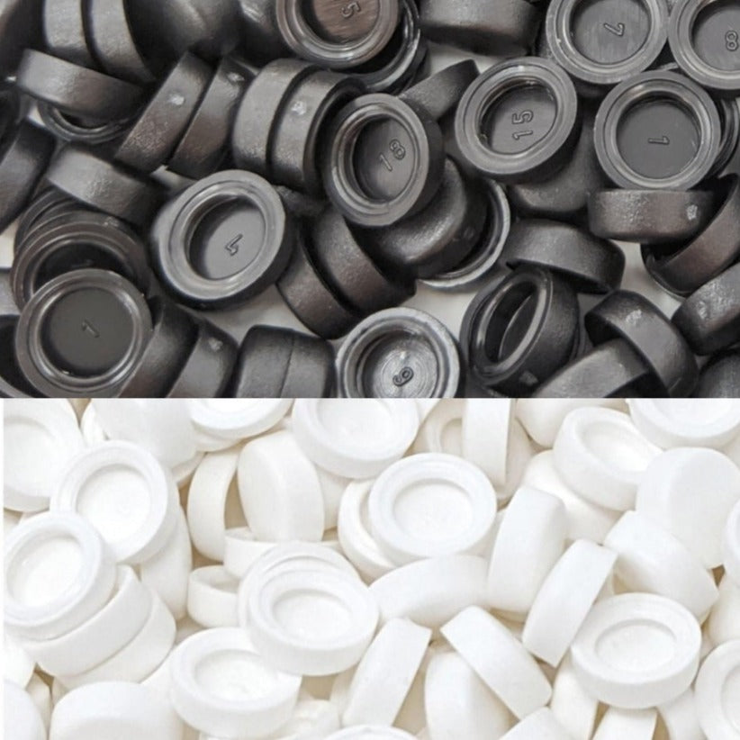 1. Screw Caps (Inner Diameter 6mm, Outer Diameter 9mm, Cap height 3.5mm)