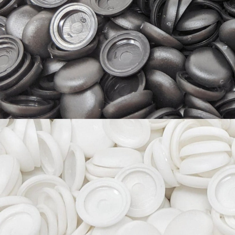 6. Screw Caps (Inner Diameter 8.2mm, Outer Diameter 12mm, Cap height 2.5mm)