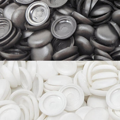 6. Screw Caps (Inner Diameter 8.2mm, Outer Diameter 12mm, Cap height 2.5mm)
