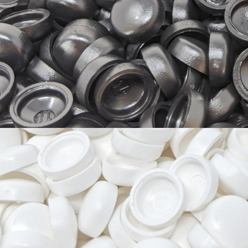 8. Screw Caps (Inner Diameter 9mm, Outer Diameter 12mm, Cap height 5mm)