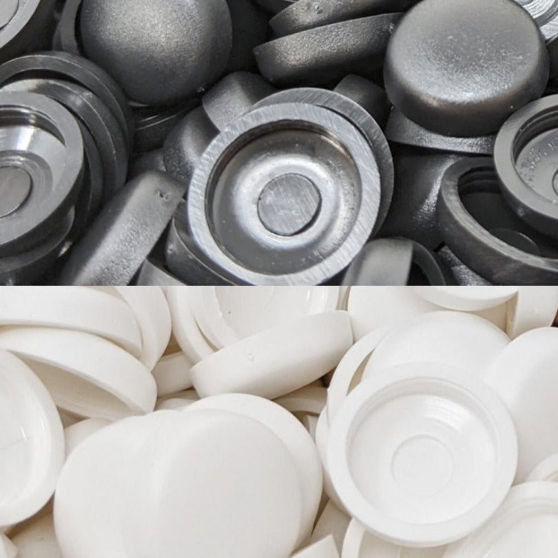 17. Screw Caps (Inner Diameter 15mm, Outer Diameter 18mm, Cap height 5.3mm)