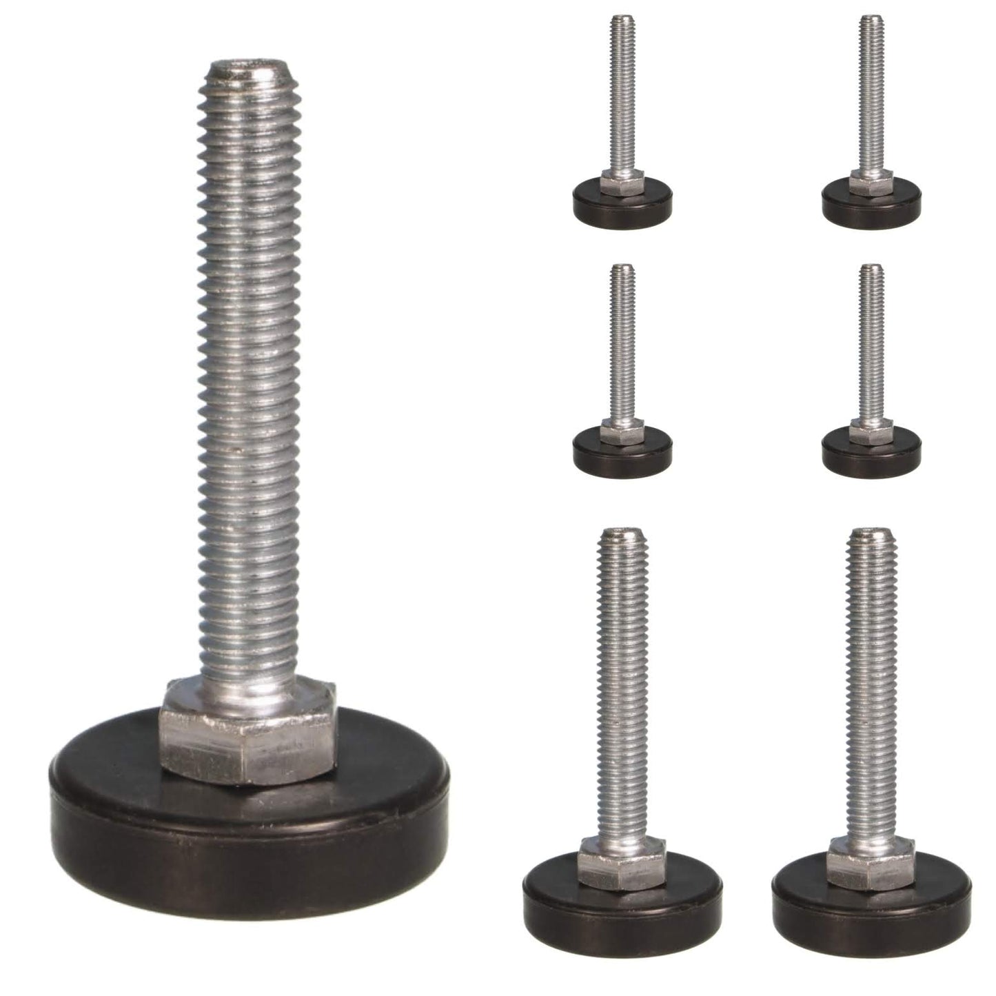 Adjustable Furniture & Appliance Feet, 30mm Base M8, 400kg Weight Rated | Made in Germany | Keay Vital Parts