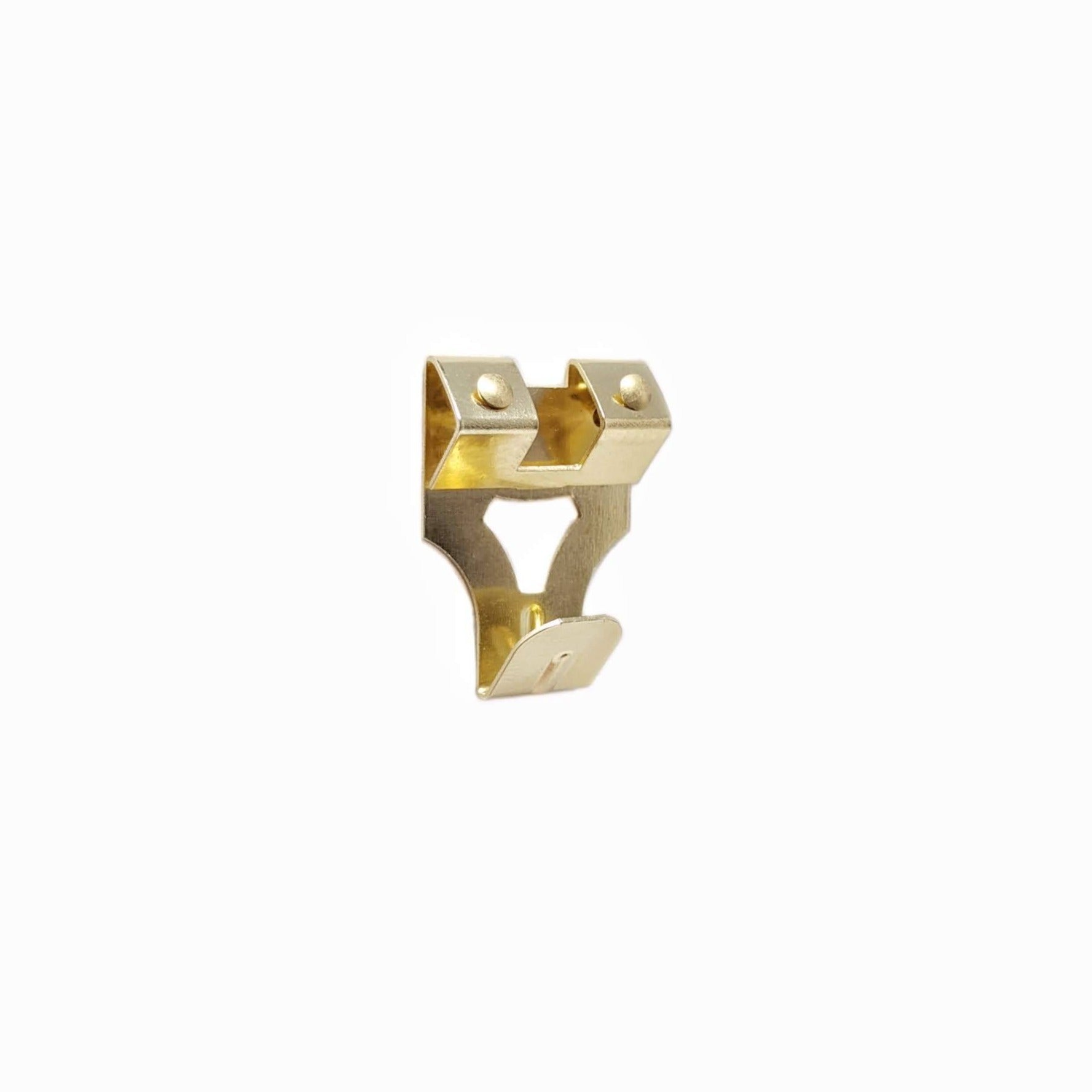 20x28mm Picture Hooks Frame Hangers Brass Plated with Steel Pins  - Made in Germany - Keay Vital Parts