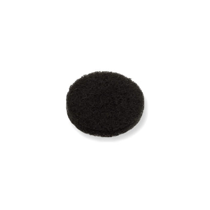 Felt Pads - Dark Brown Self Adhesive Stick on Felt - Round 28mm Diameter - Made in Germany